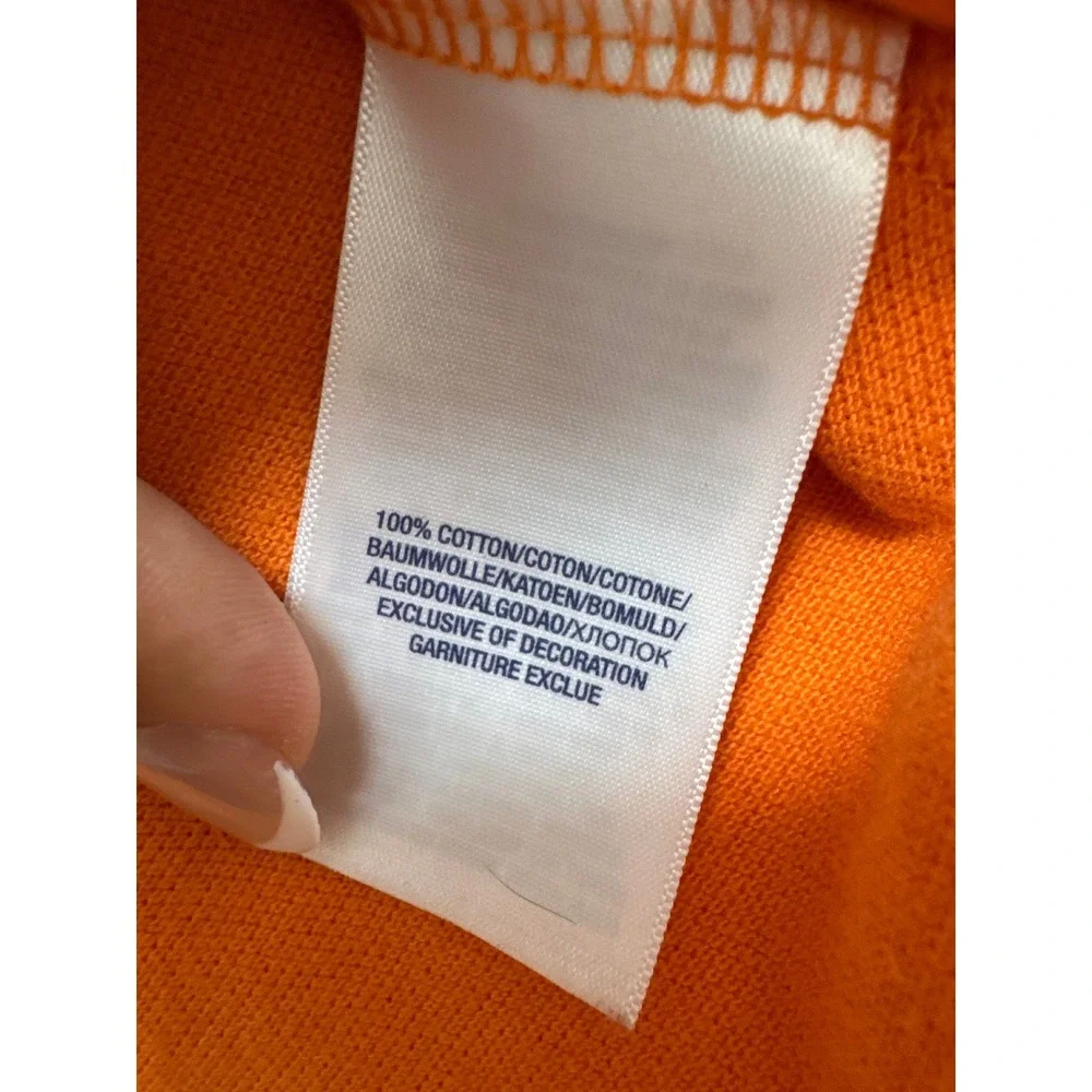 Kids Polo Ralph Lauren Orange Short Sleeve Classic Fit Polo Shirt XL‎ 18-20